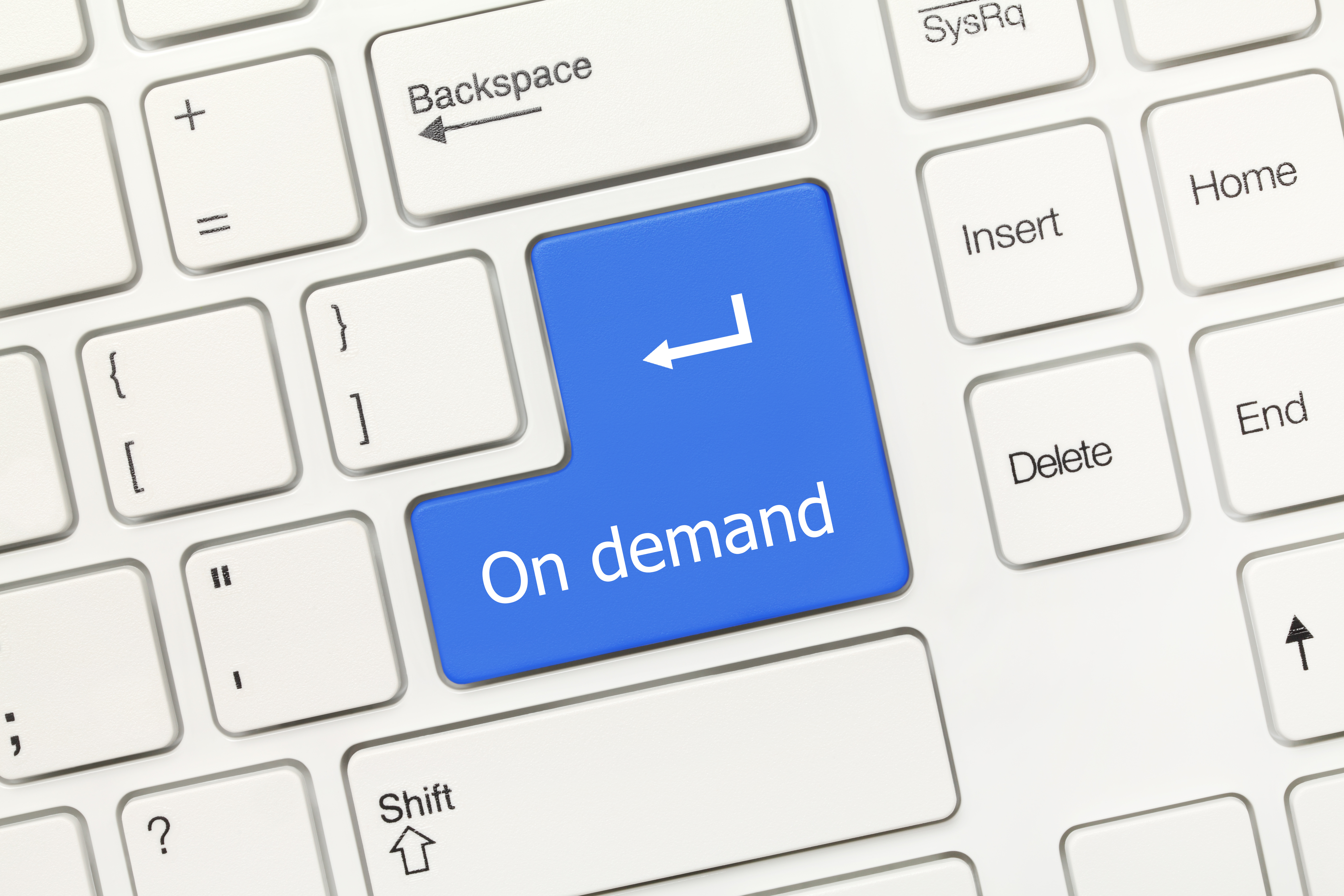 On-Demand Enter Key with On-Demand