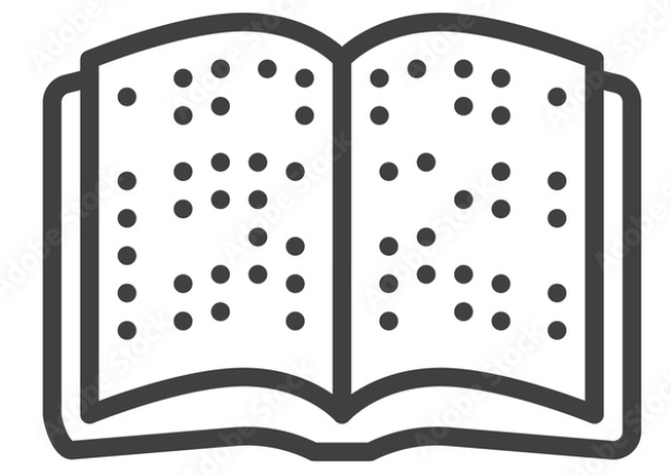 Braille book image