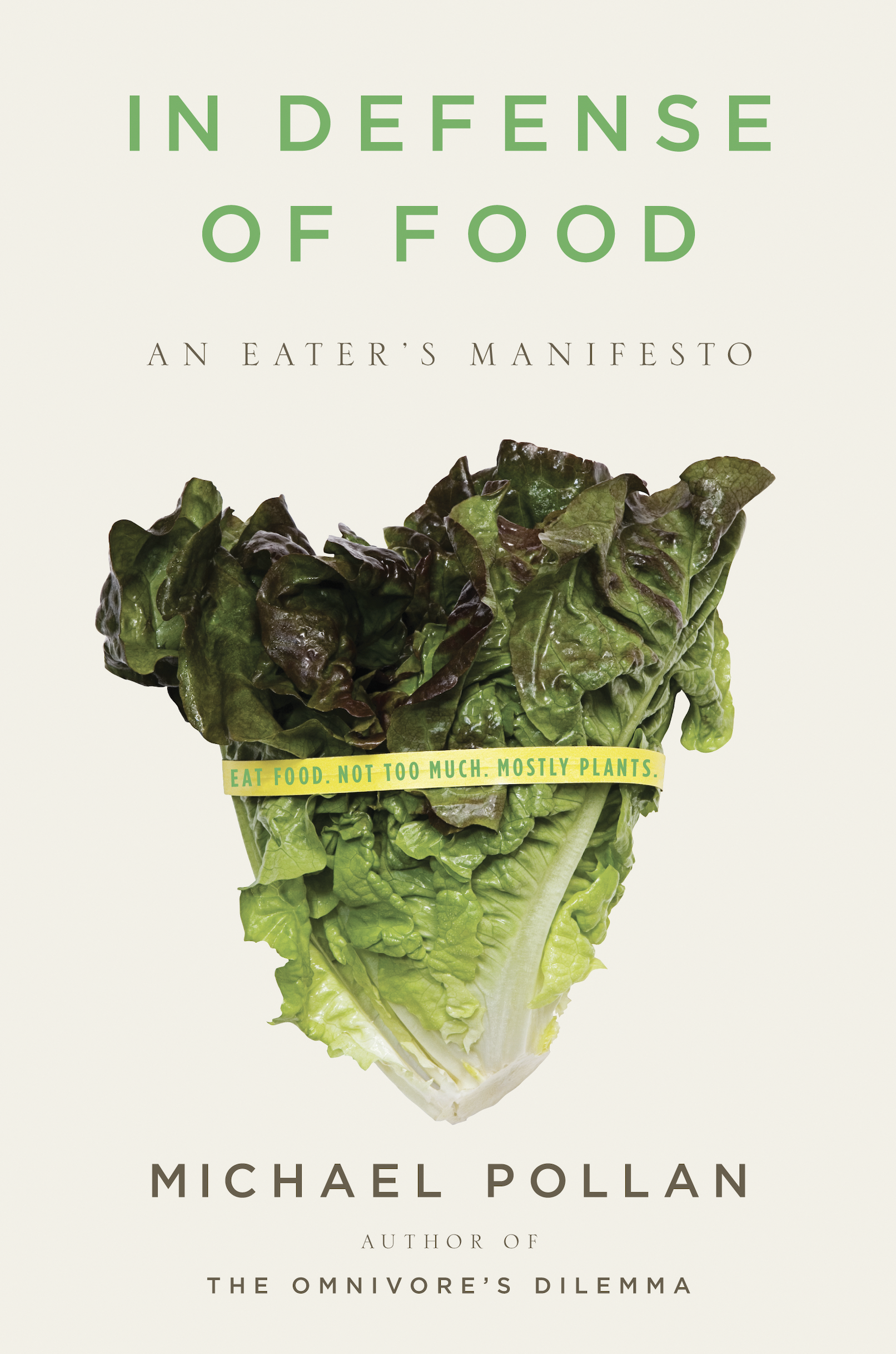 Book cover image In Defense of Food